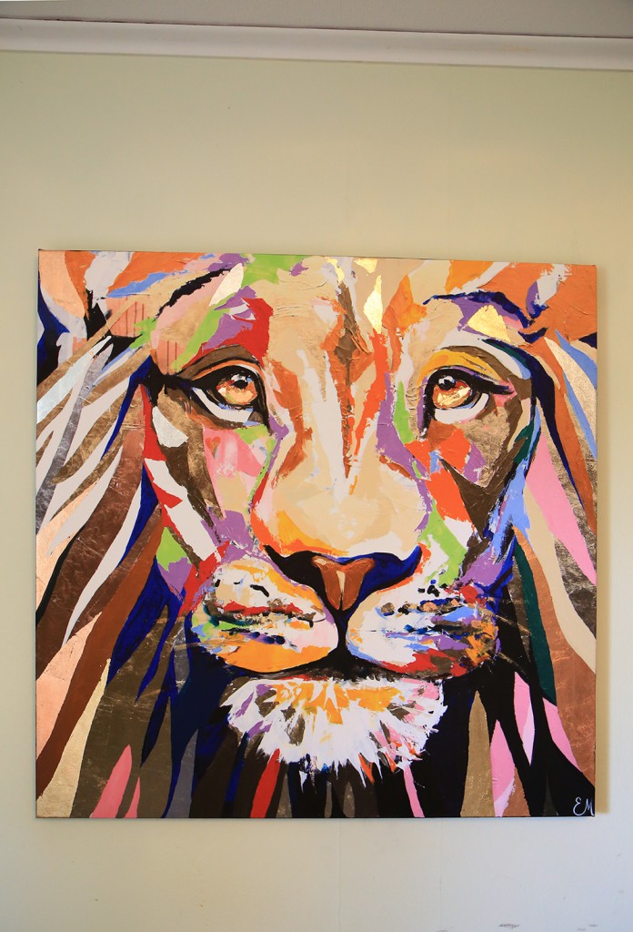 canvas lion 2