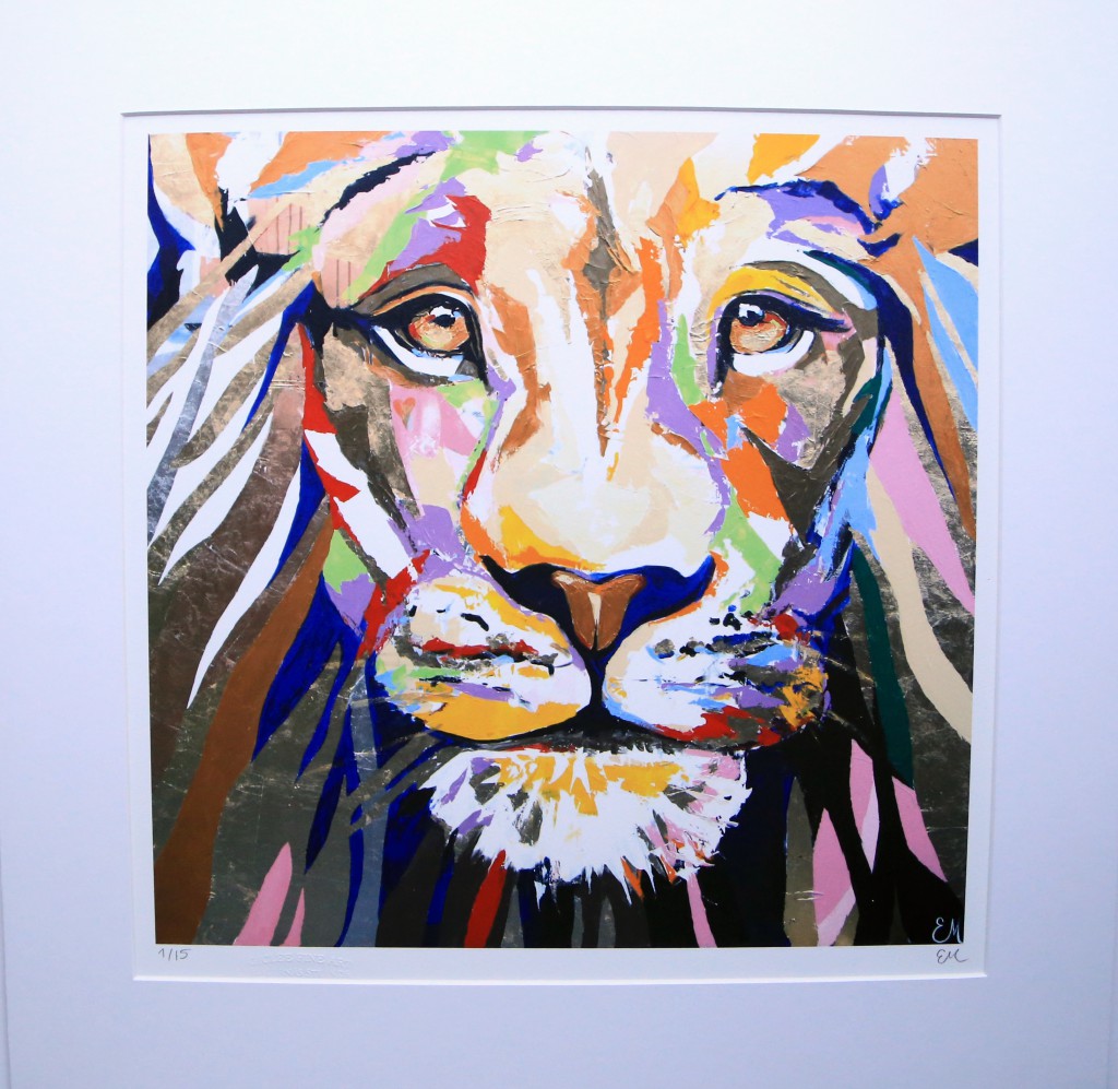 giclee lion